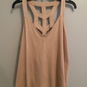 Tan Velvet Tank top blouse, Rue 21, new with tags
